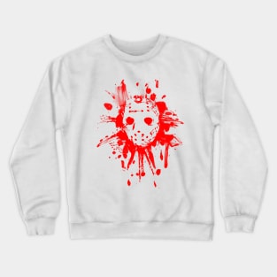 Never Hike Alone Spatter Crewneck Sweatshirt